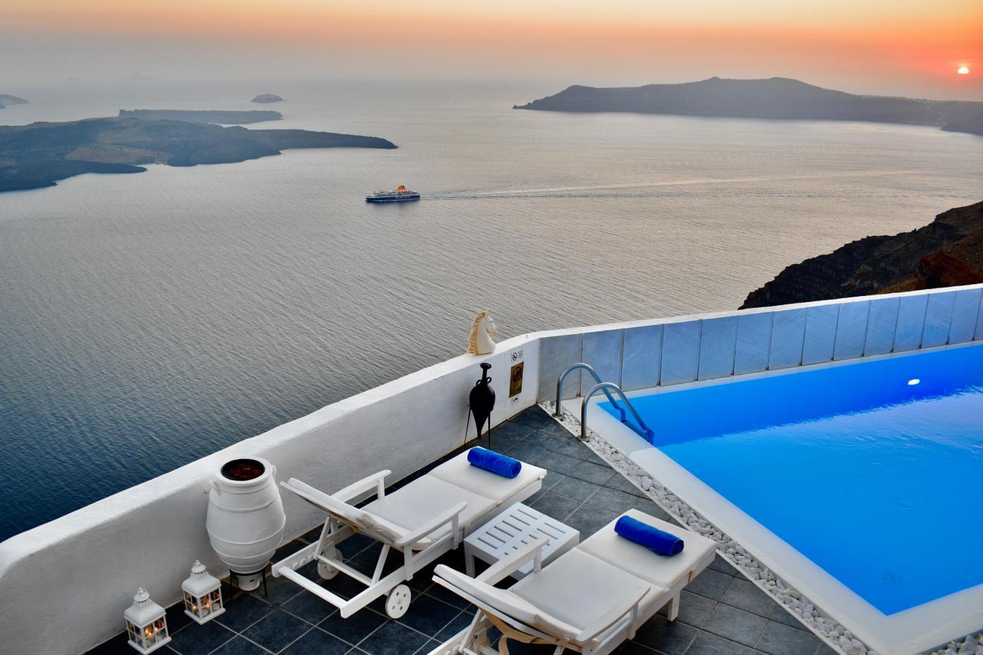 Aeolos Art & Eco Suites Adults Only Imerovígli Eksteriør bilde